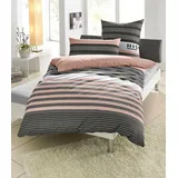 H.I.S. Majoran Linon apricot 135 x 200 cm + 40 x 80 cm