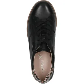 CAPRICE Damen, 9-23762-45 Sneaker Black Nappa, 38,5