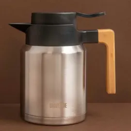 La Cafetiere Isolierkanne 1,2 l Silber