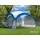 Swing&Harmonie Faltpavillon 4,5 x 4,5 m inkl. Solarmodul Blau