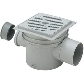 Viega Optifix 3 4989 in 70x100mm Kunststoff grau