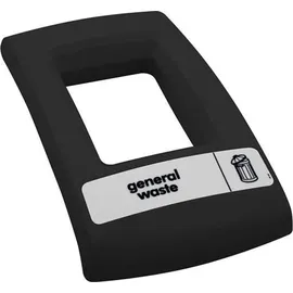 Leafield Offener Deckel, Schwarz