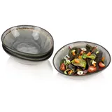 sänger Salatschalen Set Capri Grau 4-tlg.