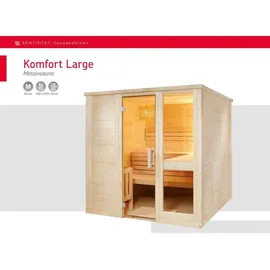 Harvia Komfort Large Saunakabine 208x206x204 cm