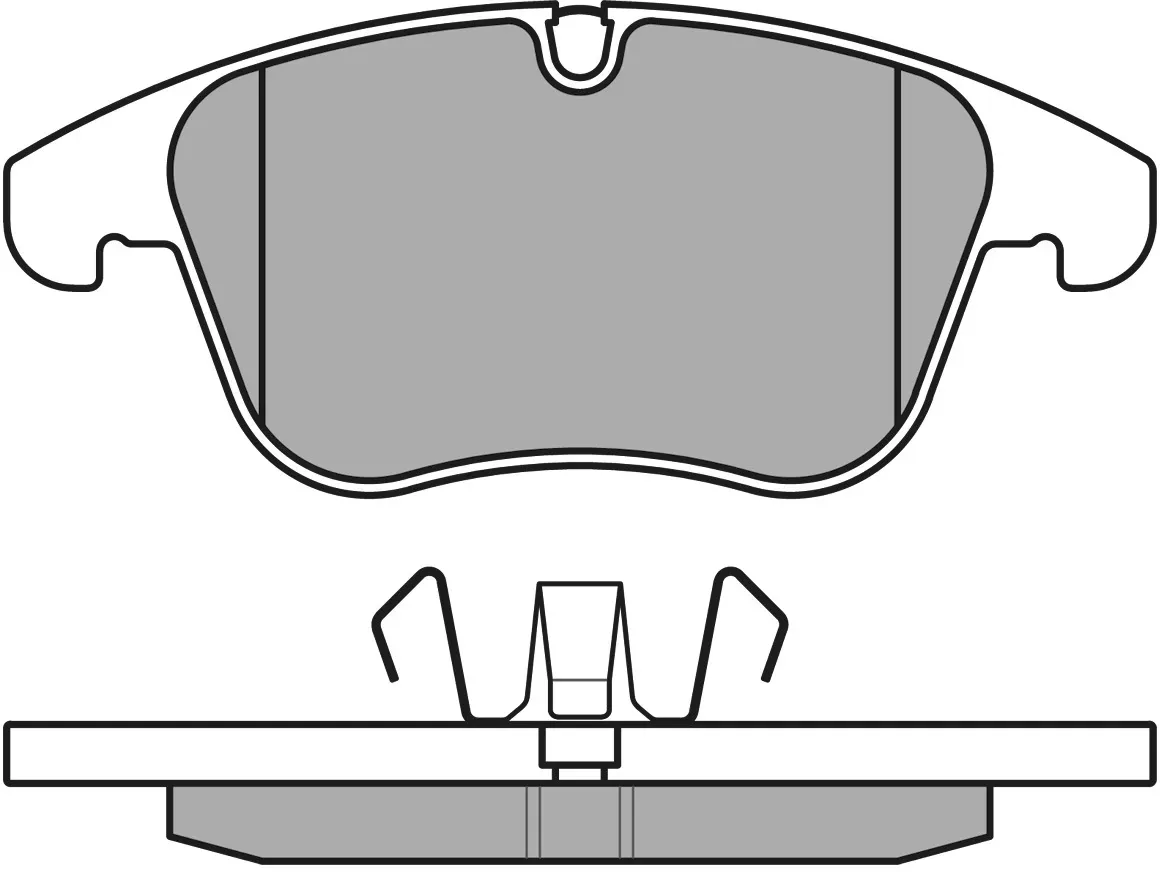 MEYLE Bremsbelagsatz, Scheibenbremse 0252433218 Vorderachse für Citroën Peugeot