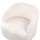 Beliani Drehsessel Lavik Bouclé 0 x 0 x 0 cm Cremeweiß