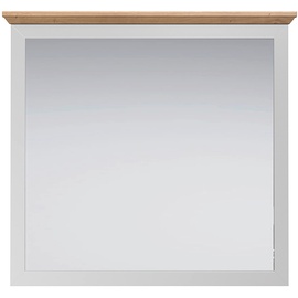 trendteam smart living - Wandspiegel Spiegel - Garderobe - Landside - Aufbaumaß (BxHxT) 91 x 82 x 4 cm - Farbe Lichtgrau mit Artisan Eiche - 2118451F4