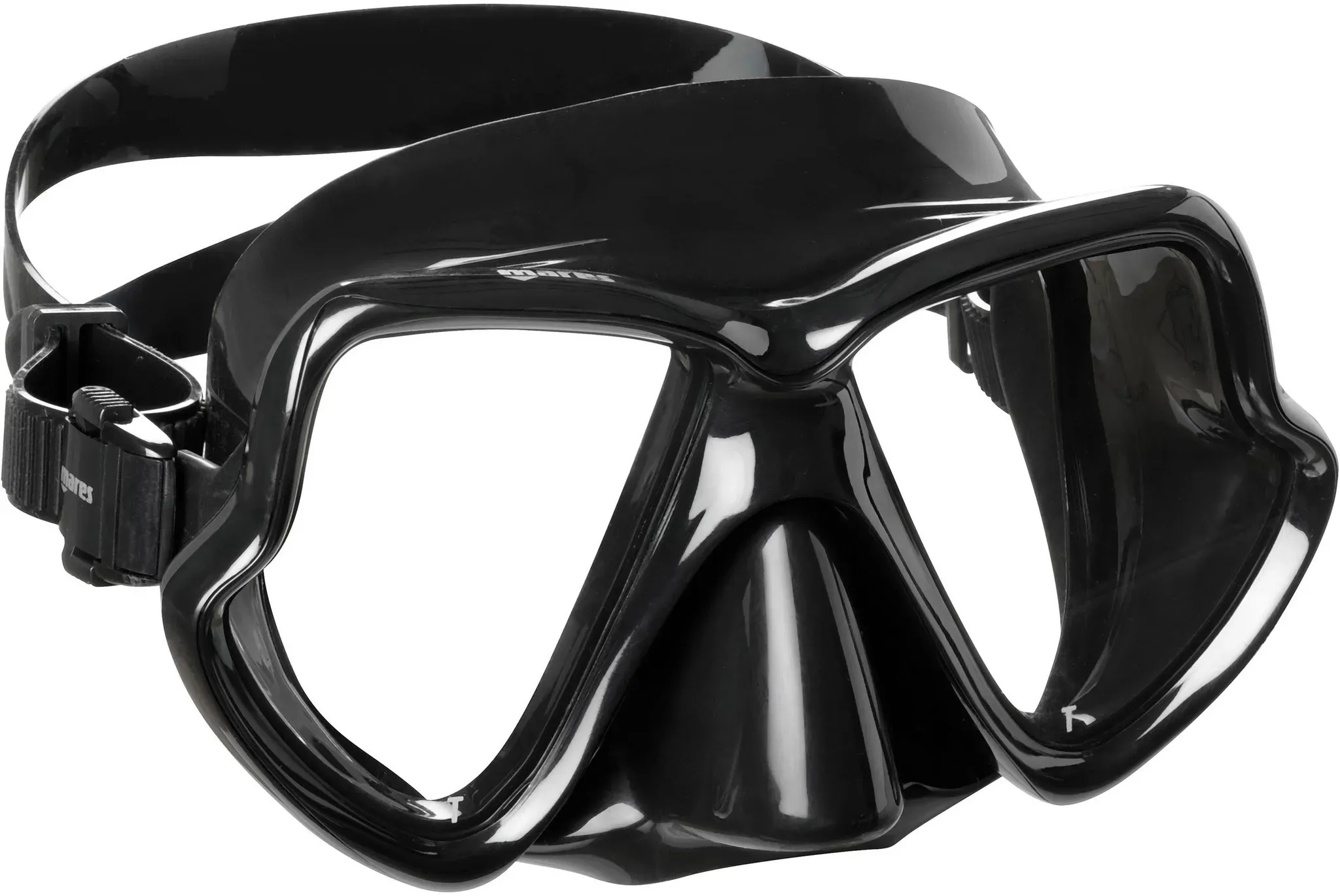 Mares WAHOO Brille in reflex black black, Größe Einheitsgröße - schwarz