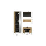 VCM Canu - B/H/T: ca. 160,00x190,00x37,00