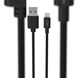 Ansmann USB auf Lightning 1 m Schwarz