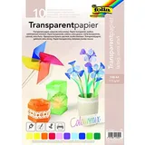 NEU Transparentpapier 115g/m2 COLOURMIX, DIN A4, 10 Blatt, 10-farbig sortiert