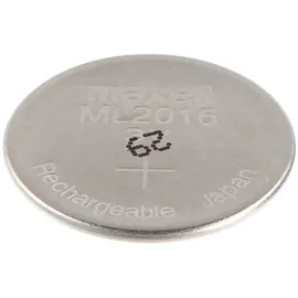 Maxell ML2016 Li-ion Knopfzelle Li-Mn 3V 25mAh wiederaufladbare Knopfzelle