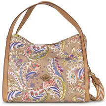 Oilily Umhänge-Wickeltasche Lakshmi Paisley Beige