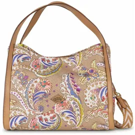 Oilily Umhänge-Wickeltasche Lakshmi Paisley Beige
