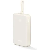 UGREEN 20000mAh Power Bank with Built-in Cable white