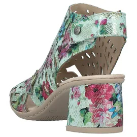 Rieker Sandalette Damen Mint/Multicolor 38