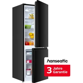 Hanseatic HKGK14349DB Kühl-Gefrierkombination (175 l, 1430 mm hoch, Schwarz)