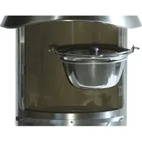 Buschbeck Grilltopf für Gartenkamin Auckland 35 x 16 cm grau/edelstahl