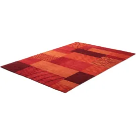 THEKO Domas , rot, , Wolle, , Maße (cm): B: 250 H: 1,2