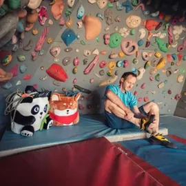 YY Vertical Panda Giant Chalkbag Schwarz/Weiß
