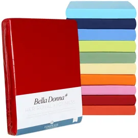Bella Donna Jersey 80 x 190 - 100 x 200 cm safran