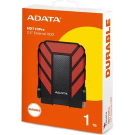 A-Data HD710 Pro 1 TB USB 3.2 rot AHD710P-1TU31-CRD
