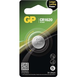 GP Batteries CR1620 (1 Stk., CR1620, 78 mAh), Batterien + Akkus