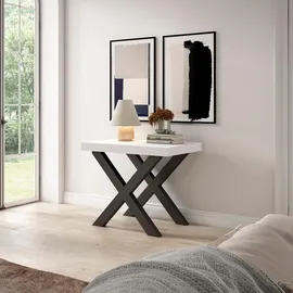 SKRAUT HOME Konsolentisch 222 x 73 x 90 cm weiß