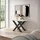 SKRAUT HOME Konsolentisch 222 x 73 x 90 cm weiß