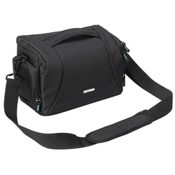 Bodyguard Fototasche Easy SLR XL Kameratasche, für Spiegelreflexkamera für Body und 3 Objektive, Camera Bag schwarz schwarz