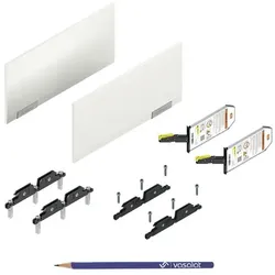 BLUM HKi Kreiftspeicher Sets teilintegriert - HKi 1730 - 5200 weiß