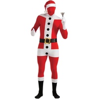 Rubie's 2nd Skin Herren Kostüm Weihnachtsmann Stretch Overall Größe M
