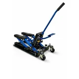Hydraulischer Motorradheber 680 kg belastbar – Höhenverstellbarer Motorradlift (120–385 mm), Hebebühne/Montagebock für Motorrad, (ATV & Quad)