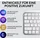 Logitech MX Keys Mini für Mac DE hellgrau