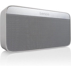 Lenco Lenco BT-200 light Tragbarer Bluetooth Stereo-Lautsprecher Bluetooth-Lautsprecher (Bluetooth, 3.5 mm Jack, Stereo L/R RCA, Micro USB)