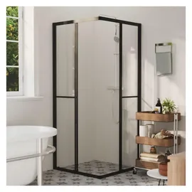 vidaXL Duschkabine ESG 80x80x180 cm