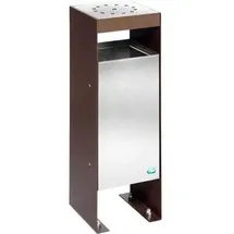 VAR Abfallsammler/Ascher Q 25, deep-brown