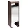 VAR Abfallsammler/Ascher Q 25, deep-brown