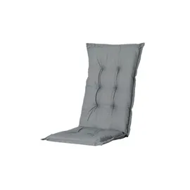 PROGARDEN Tampa Klappsessel 60 x 61 x 109 cm grün 4 St. inkl. 4 x Auflagen grau
