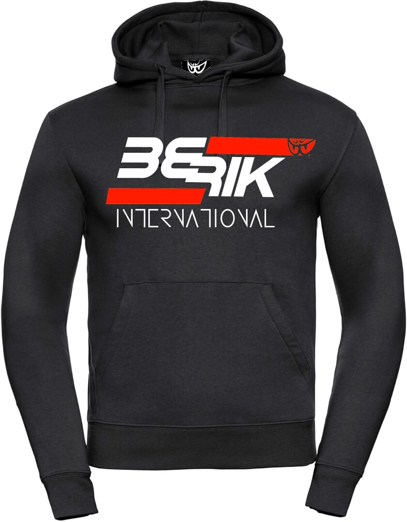 Berik International Hoodie, zwart-wit, S Voorman