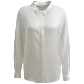 Milano Italy BLOUSE WITH COLLAR, PLACKET AND 1/1 Weiß 38