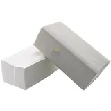 KURTT - Premium Papierhandtücher, weiß 3 x 200 Blatt - 2-lagig 25 x 23 cm - ZZ-Falt- Alle Zwecke Papiertücher - geeignet für Spender - Einweghandtücher - Einwegpapier