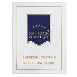 Sauvage Hotelkosmetik Erfrischungstücher 380 190.1 , 1 Karton = 1000 Tücher, einzeln verpackt