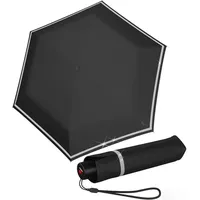 Knirps Rookie Reflective mit Reflexborte - Black