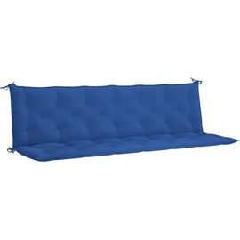 vidaXL Bankauflage 200 x 50 x 7 cm blau 2 St.