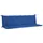 vidaXL Bankauflage 200 x 50 x 7 cm blau 2 St.