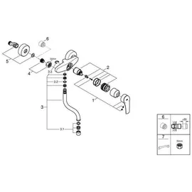 Grohe Eurosmart Einhebelmischer Chrom