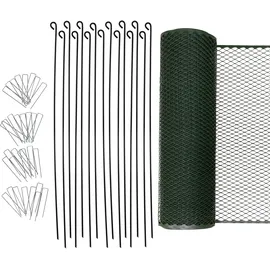 kerbl hobbyfarming Universalzaun Multifence 25 m x 90 cm Grün