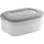 sunware perfectly organised Aufbewahrungskiste E-Claire 18 x 10 cm 1-tlg. grau/transparent