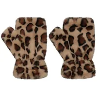 Barts Britamu Fingerless Gloves print brown (37)